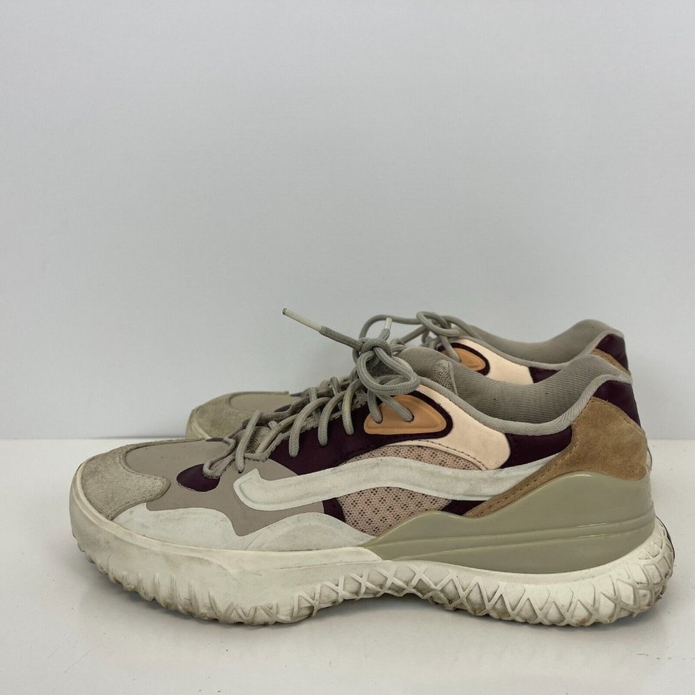 Vans Athletic Shoes - Cream, Brown, and Tan